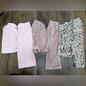 3 Toddler Sweat pant Sets